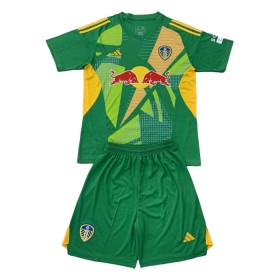 Leeds United Keeper Barn 2024-25 Grønn Kortermet